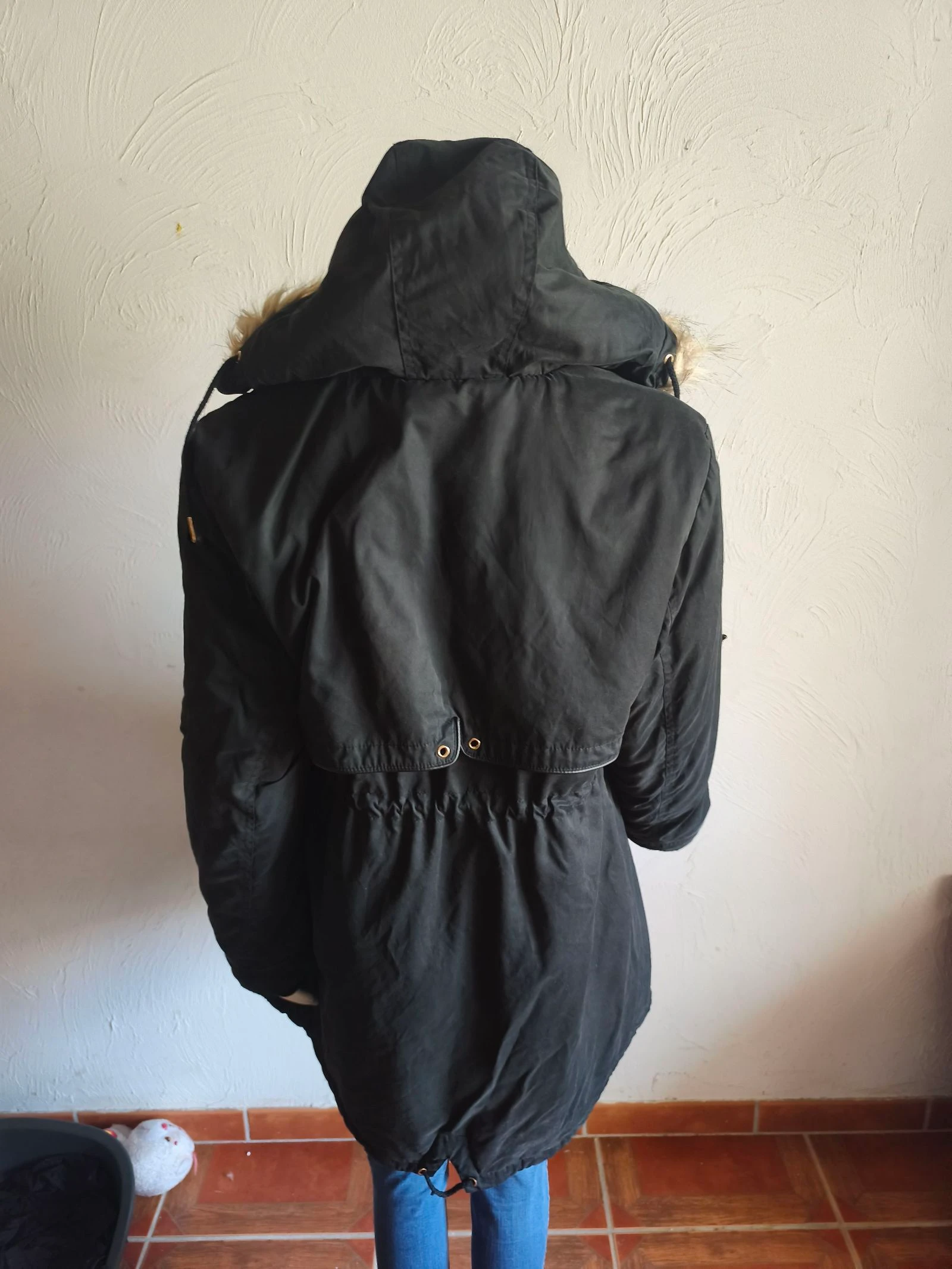 Parka évolutive de grossesse et de portage Vertbaudet – Noire – photo 8